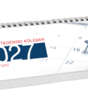 Namizni pokončni dvobarvni koledar 2027
