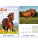 Koledar Konji 2027 – veliki